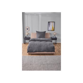 LIVARNO home Bettwäsche, aus Musselin, 155 x 220 cm - B-Ware