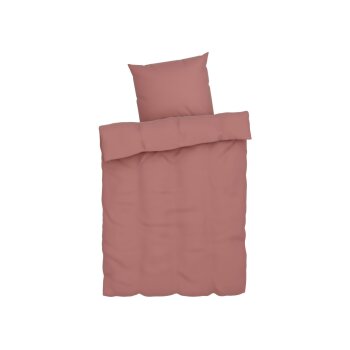 LIVARNO home Bettwäsche, aus Musselin, 155 x 220 cm - B-Ware