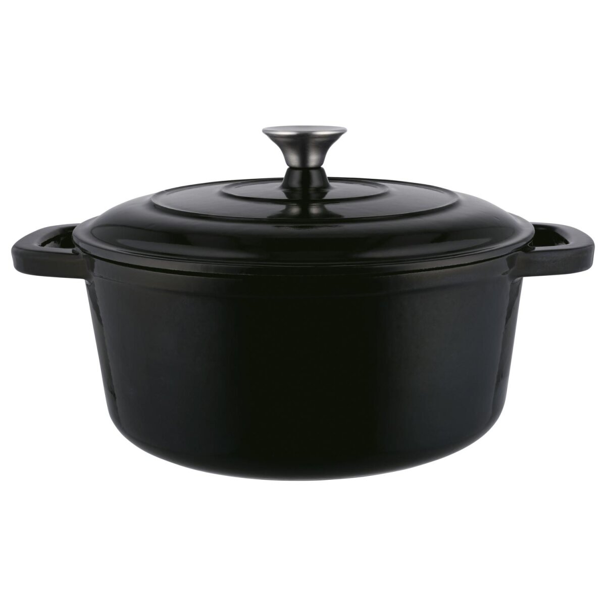 SILVERCREST® Premium-Gusseisentopf, mit Drop-System 28 cm / 5,6 L