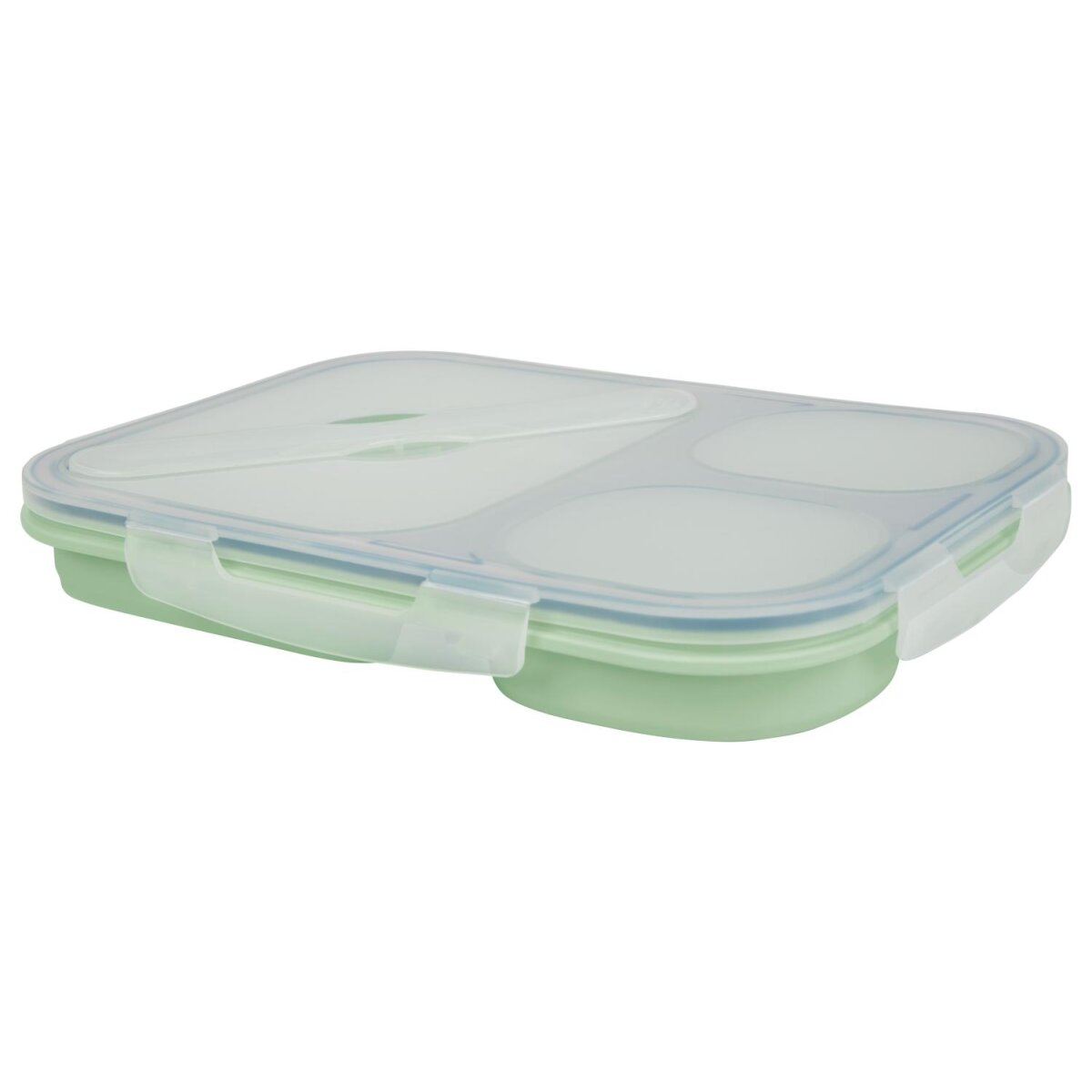 SILVERCREST® Faltbare Frischhaltedosen / Lunchbox, aus hitzebestä