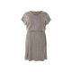 esmara® Damen Leinenkleid, in moderner Midilänge (Taupe, XL(48/50)) - B-Ware neuwertig