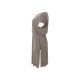 esmara® Damen Leinenkleid, in moderner Midilänge (Taupe, XL(48/50)) - B-Ware neuwertig