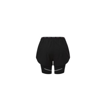 CRIVIT Damen Funktionsshorts, mit praktischer Handytasche (Schwarz, XS(32/34)) - B-Ware neuwertig
