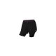 CRIVIT Damen Funktionsshorts, mit praktischer Handytasche (Schwarz, XS(32/34)) - B-Ware neuwertig