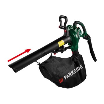PARKSIDE® Elektro-Laubsauger/-bläser »PELSB 3000 A1«, mit Schultergurt - B-Ware sehr gut