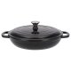 SILVERCREST® Gusseisenservierpfanne 30cm / 3,7 Liter (Schwarz) - B-Ware neuwertig