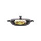 SILVERCREST® Gusseisenservierpfanne 30cm / 3,7 Liter (Schwarz) - B-Ware neuwertig
