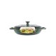 SILVERCREST® Gusseisenservierpfanne 30cm / 3,7 Liter (Grün) - B-Ware sehr gut