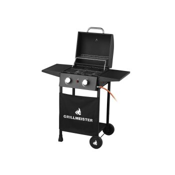 GRILLMEISTER Gasgrill Memphis, 2 Brenner, 6 kW - B-Ware neuwertig