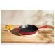 SILVERCREST® Pfanne Gusseisen 30 cm mit Ausgießer (Rot) - B-Ware neuwertig
