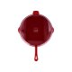 SILVERCREST® Pfanne Gusseisen 30 cm mit Ausgießer (Rot) - B-Ware neuwertig