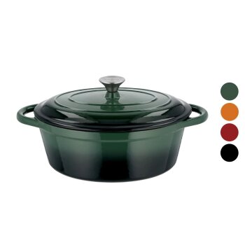 SILVERCREST® Gusseisen-Bräter, 29 cm / 4.8 L -...