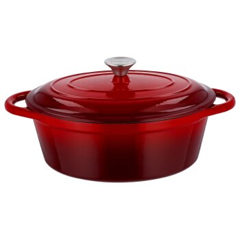 SILVERCREST® Gusseisen-Bräter, 29 cm / 4.8 L - B-Ware