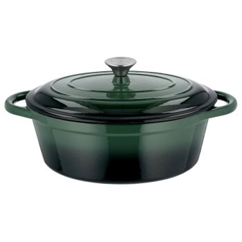 SILVERCREST® Gusseisen-Bräter, 29 cm / 4.8 L -...