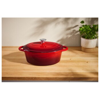 SILVERCREST® Gusseisen-Bräter, 29 cm / 4.8 L - B-Ware