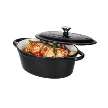 SILVERCREST® Gusseisen-Bräter, 29 cm / 4.8 L - B-Ware
