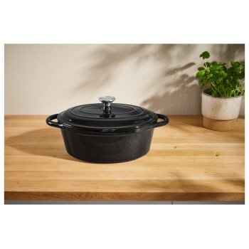SILVERCREST® Gusseisen-Bräter, 29 cm / 4.8 L - B-Ware