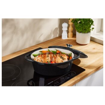 SILVERCREST® Gusseisen-Bräter, 29 cm / 4.8 L - B-Ware