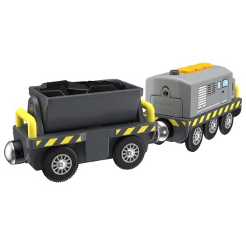 Playtive Elektrische Lok, inkl. Batterien (Diesellok mit Anhänger) - B-Ware gut