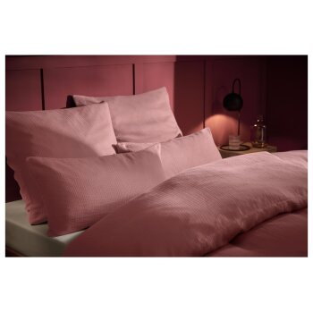 LIVARNO home Kissenbezug Musselin 40x80cm (Rosa) - B-Ware neuwertig