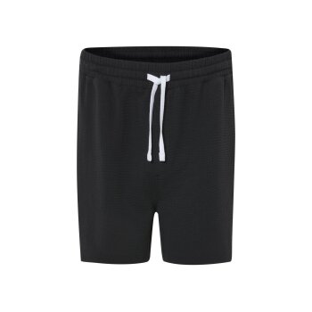 LIVERGY® Herren Shorts, mit modischer Struktur (Schwarz, XL (56/58)) - B-Ware neuwertig