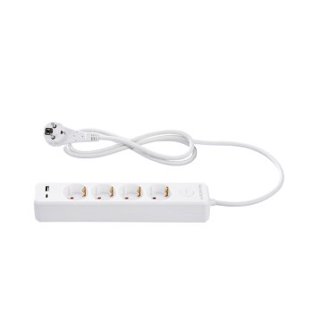 SILVERCREST® Steckdosenleiste 4-fach mit USB - B-Ware...