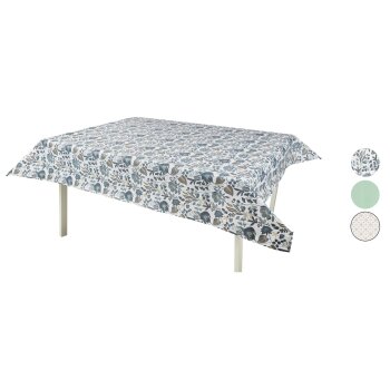 LIVARNO home Tischdecke, wasser- und schmutzabweisend -...
