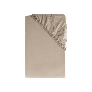 LIVARNO home Perkal-Spannbettlaken, 180-200 x 200 cm - B-Ware