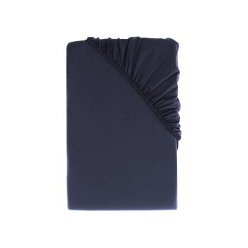 LIVARNO home Perkal-Spannbettlaken, 180-200 x 200 cm - B-Ware