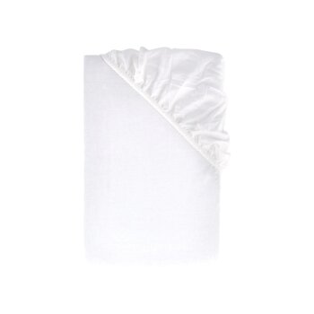 LIVARNO home Perkal-Spannbettlaken, 180-200 x 200 cm - B-Ware