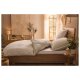 LIVARNO home Perkal-Spannbettlaken, 180-200 x 200 cm - B-Ware