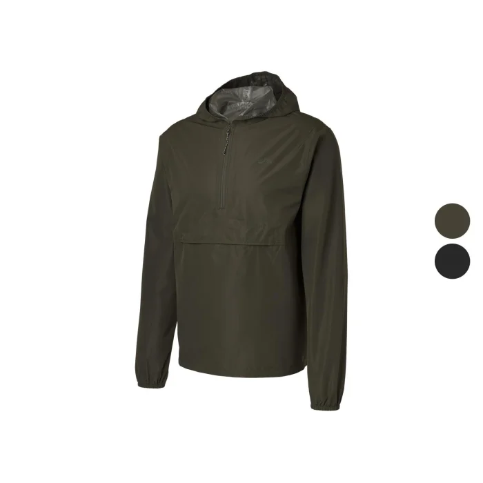 CRIVIT Regenjacke, Halfzip, wasserabweisendes...