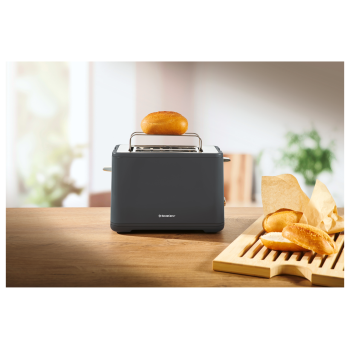 SILVERCREST® Doppelschlitz-Toaster »STC 850 E4« (Grau) - B-Ware Transportschaden Kosmetisch