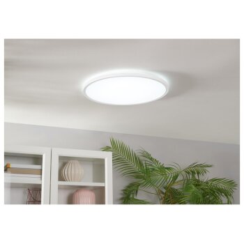 LIVARNO home LED-Deckenleuchte, Weißlicht-Farbton stufenlos wählbar (rund/weiß) - B-Ware neuwertig