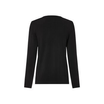 esmara® Damen Langarmshirt, 2 Stück, mit Baumwolle (Streifen/weiß/schwarz, S(36/38)) - B-Ware neuwertig