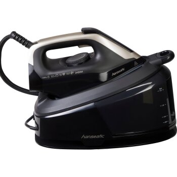 Hanseatic Dampfbügelstation und Dampfbürste,...