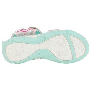 lupilu® Kleinkinder Sandale mit verstellbaren Klettverschlüssen (Silber, 29) - B-Ware sehr gut