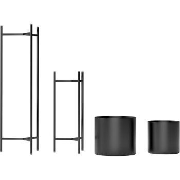 Ribelli 2er Set Pflanzenständer, mit herausnehmbaren...