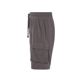LIVERGY® Herren Cargo-Sweatshorts, mit seitlichen Eingrifftaschen - B-Ware