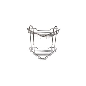 Axentia Eckregal Escala, verchromt, 2 Böden - B-Ware neuwertig