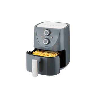 SILVERCREST® KITCHEN TOOLS Heißluftfritteuse SHLF 1000 D2, grau - B-Ware Transportschaden Kosmetisch