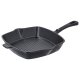 SILVERCREST® Premium-Gusseisen-Grillpfanne, Ø 24 cm (Schwarz) - B-Ware sehr gut