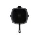 SILVERCREST® Premium-Gusseisen-Grillpfanne, Ø 24 cm (Schwarz) - B-Ware sehr gut