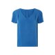 esmara® Damen Bluse, mit V-Ausschnitt (Blau, 42) - B-Ware neuwertig
