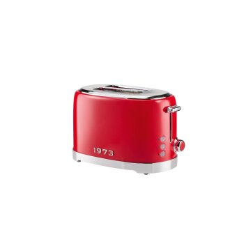 SILVERCREST® Doppelschlitz-Toaster Edelstahl »STR 980 C3« (rot 1973) - B-Ware sehr gut