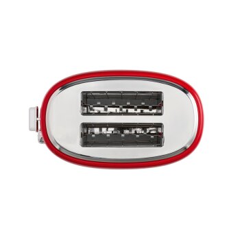 SILVERCREST® Doppelschlitz-Toaster Edelstahl »STR 980 C3« (rot 1973) - B-Ware sehr gut