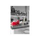 SILVERCREST® Doppelschlitz-Toaster Edelstahl »STR 980 C3« (rot 1973) - B-Ware sehr gut