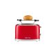 SILVERCREST® Doppelschlitz-Toaster Edelstahl »STR 980 C3« (rot 1973) - B-Ware sehr gut