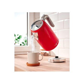 SILVERCREST® Wasserkocher »Retro 1973 - SWKR 3100 C3« (Rot) - B-Ware gut