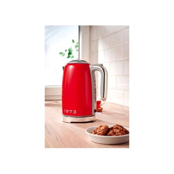 SILVERCREST® Wasserkocher »Retro 1973 - SWKR 3100 C3« (Rot) - B-Ware gut